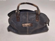 Stella Mc  Cartney Grey Handbag With Faux Snakeskin Trim