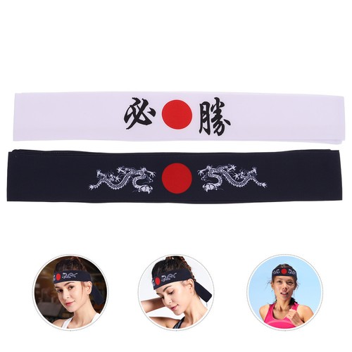 2pcs japanese cotton headband - japanese,