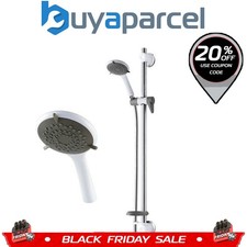 Triton Inclusive Care Shower Kit with Grab Rail + 2.0m Shower Hose + Head + Dish