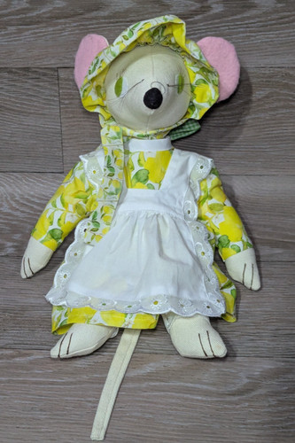 Vintage mouse plush style - vintage,