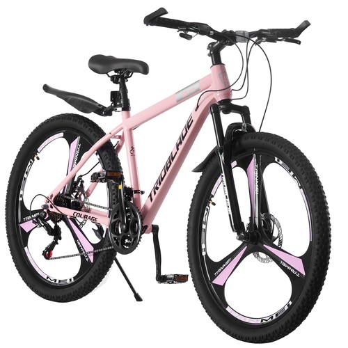 Pink inch mountain bike 21 - pink,