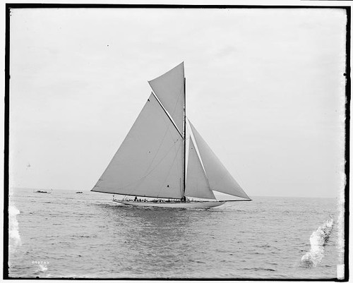 Photo yacht columbia 1901 - photo:yacht,