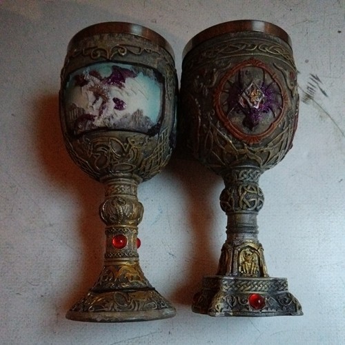 Dragon goblets - dragon,