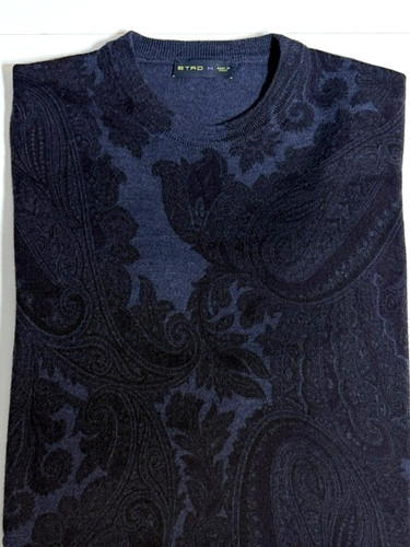 Etro men navy - men's, paisley