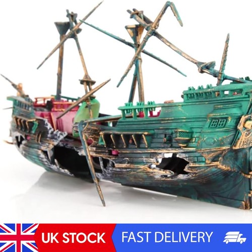 Aquarium shipwreck decorations - aquarium,