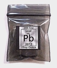 Fine .999 Lead, One Troy Oz