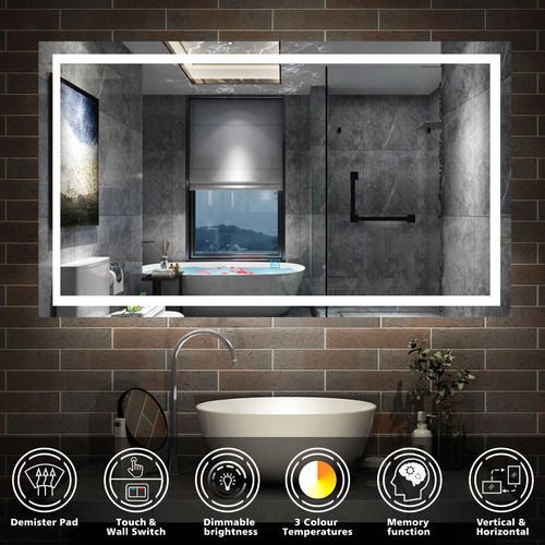 Bathroom mirror with - bathroom,