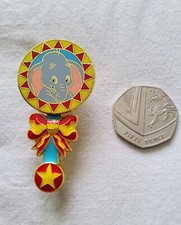 Disney Pin Baby Rattle Dumbo