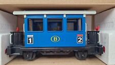 Playmobil G Gauge - 4100 Blue 4 Wheel Coach - Boxed - Vintage