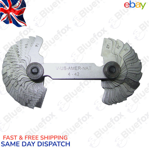 Thread pitch gauge unc unf - thread,