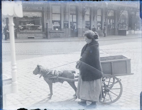 Glass negative working class - -,