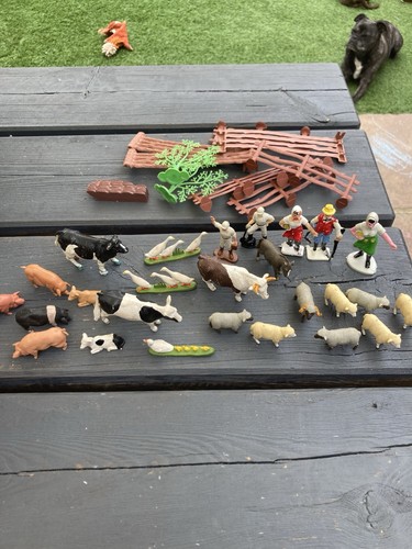 Vintage toy farm - vintage,