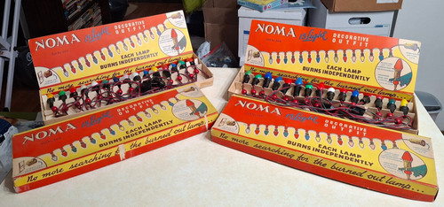 Vintage noma christmas lights - noma,