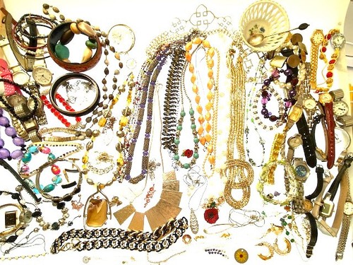 Costume jewllery job lot 103 - costume,