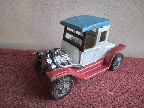 Vintage 1970 tinplate ford - vintage,