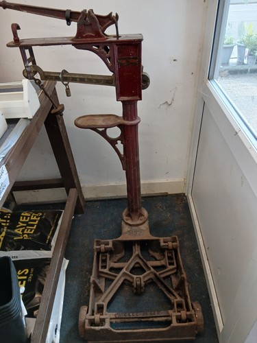 Antique cast iron class - iron, beam