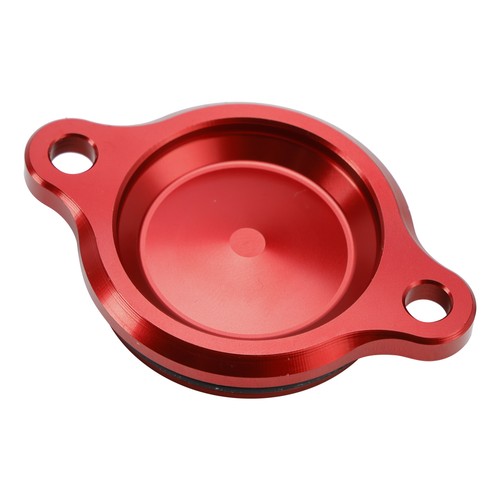 Engine oil filter cap red - engine,