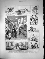 Old Antique Print Volunteering