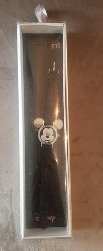 Mickey mouse watch black - mouse,