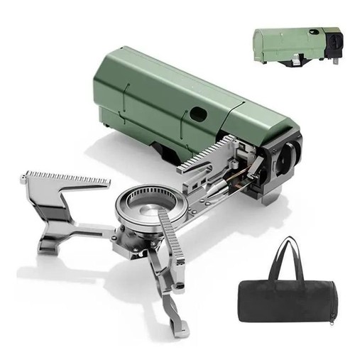 Folding camp stove - stove, portable
