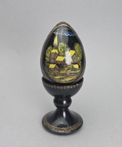 Russian hand painted lacquered - russian,