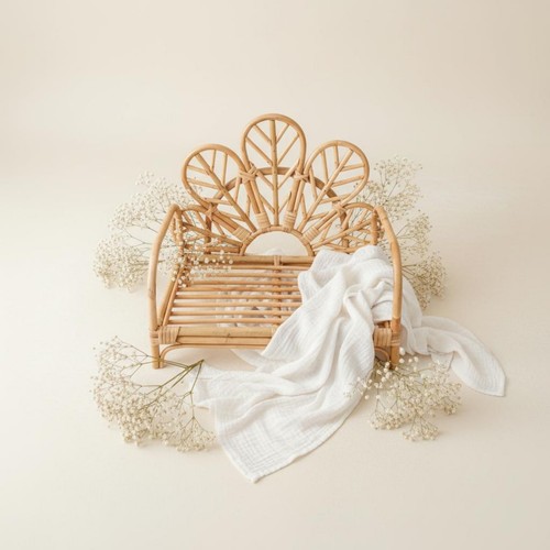 Rattan newborn posing basket - posing,