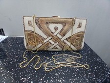 Biba Leather Vintage Cream &