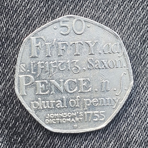 50p elizabeth 2005 - ii,