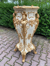 Pedestal Italian Baroque Cream