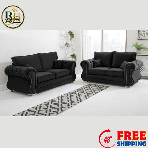 Darnall chesterfield sofa - darnall, 3+2