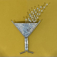 Butler & Wilson Martini Glass