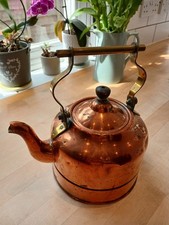 Copper Kettle, Brass Handle