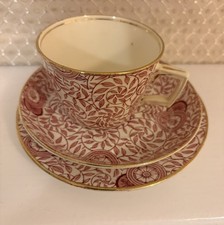 Vintage Red & White Floral