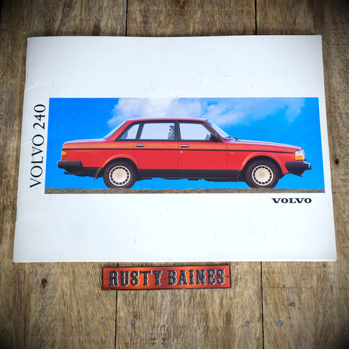Original car brochure - brochure,, volvo