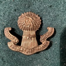 Lothians & Berwickshire Imperial Yeomanry Brass/gilded  Cap Badge  ag22
