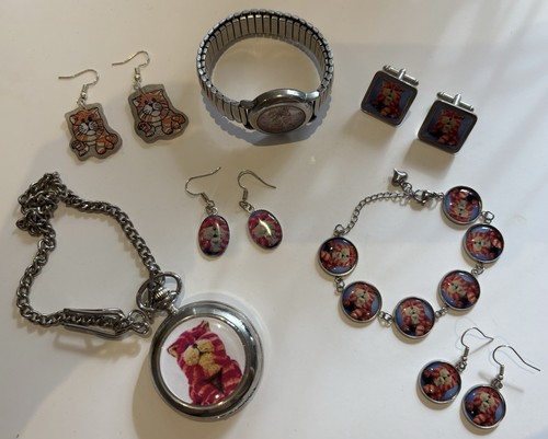 Bagpuss handmade jewellery - bagpuss,