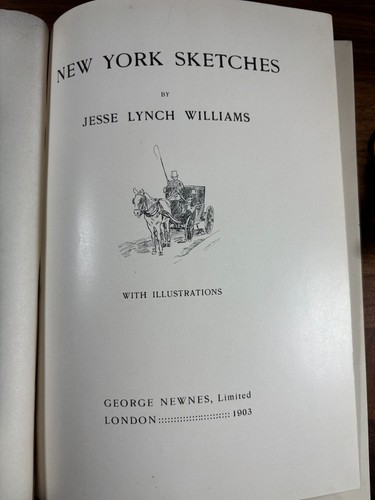 Signed new york sketches - new,