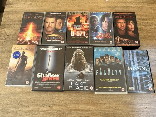 10x vhs bundle - vhs,