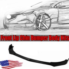 UK For BMW E90 E92 E60 E61 E87 E82 Front Bumper Lip Body Kit Splitter Spoiler 4X