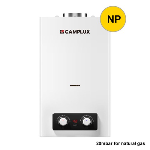 Camplux min gas water - l/min,