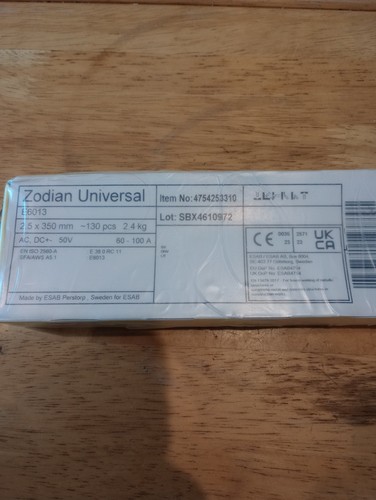 Esab welding rods - esab, 350mm