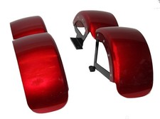 Red Mudguard Set (4) for a