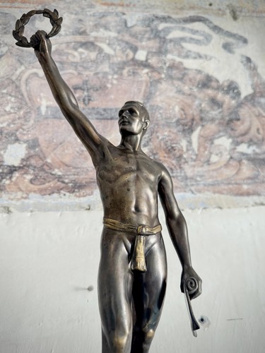 Art deco sculpture - art, olympic