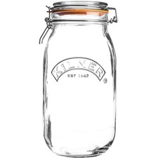 Kilner 2L Round Clip Top Glass