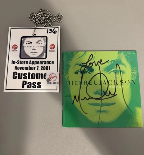 Michael jackson signed - jackson,