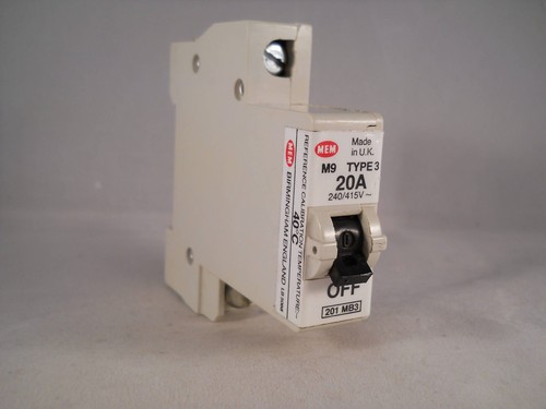 Mem mcb type amp m9 - 20,