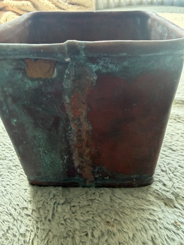 Copper storage tin sugar sucre - copper,