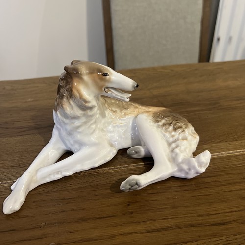 Lomonosov porcelain borzoi - , /