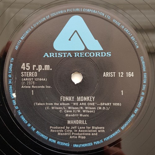 Mandrill funky monkey 12 - -, (12"