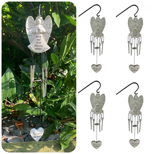Angel shaped memorial wind - angel,